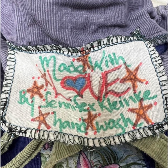 Vintage Handmade Upcycled Gardencore Hippie Maxi Skirt O/S - Picture 3 of 8